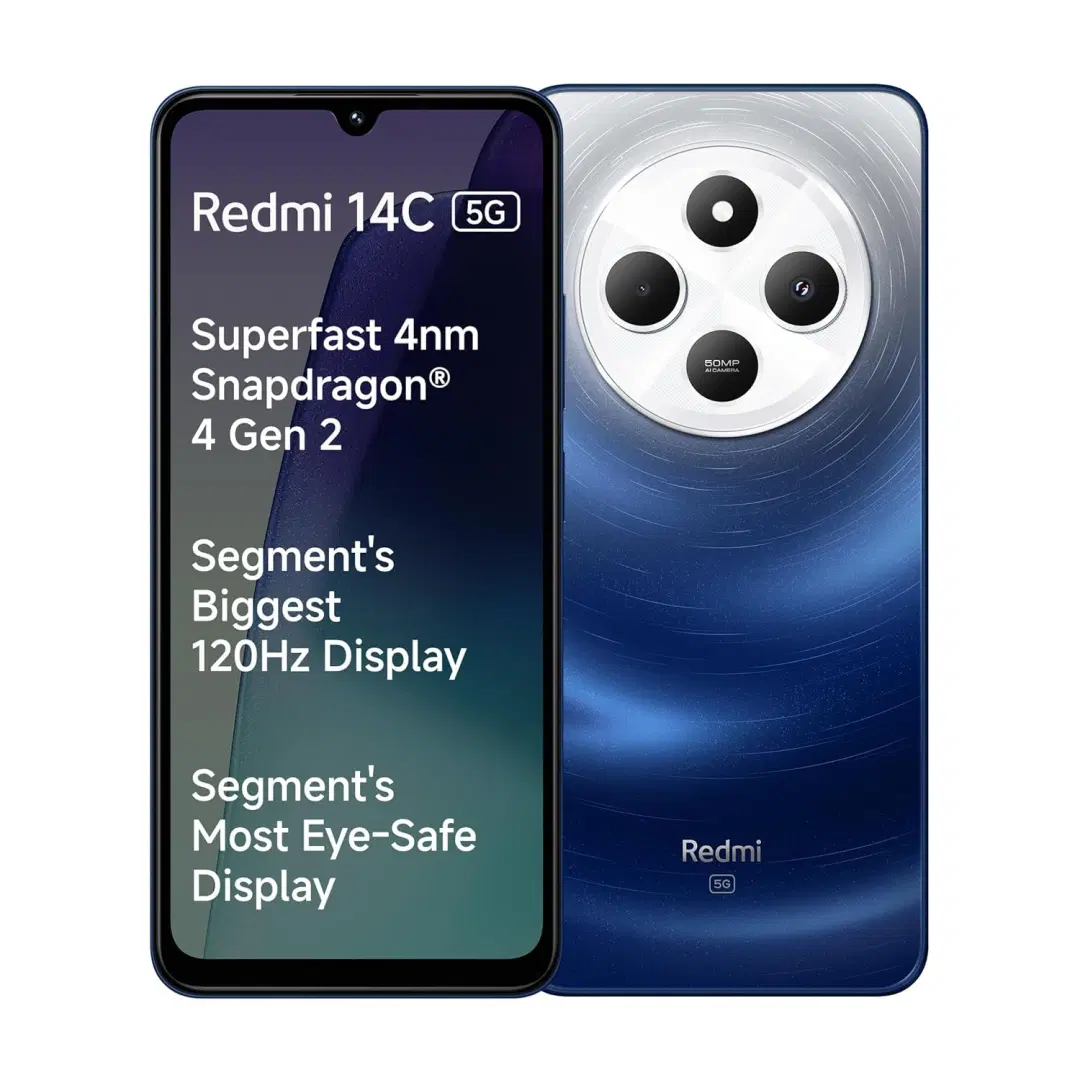 Redmi 14C 5G (Starlight Blue, 128 GB) (4 GB RAM)