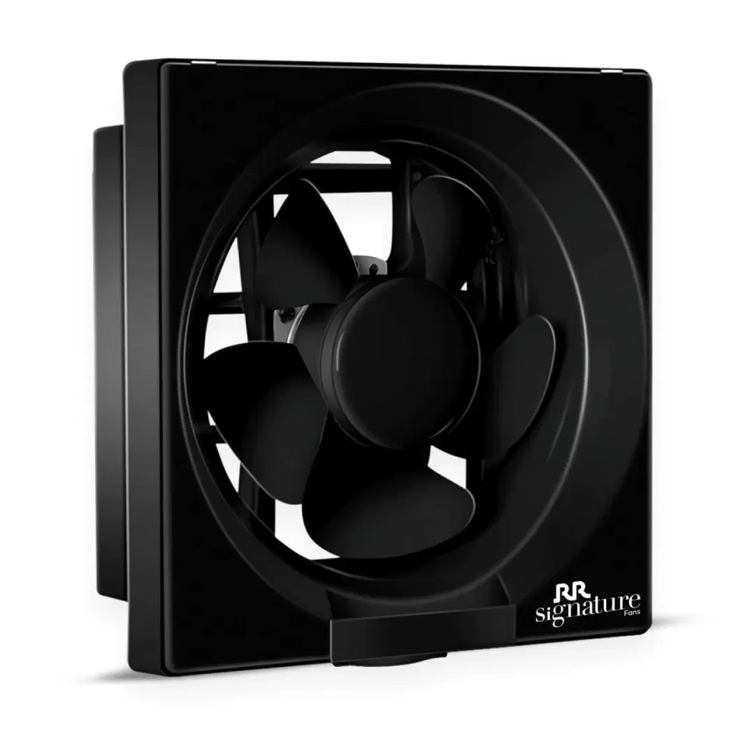 RR Signature Vento Deluxe 250mm Exhaust Fan For Kitchen, Bathroom with Strong Air Suction, Rust Proof Body and Dust Protection Shutters