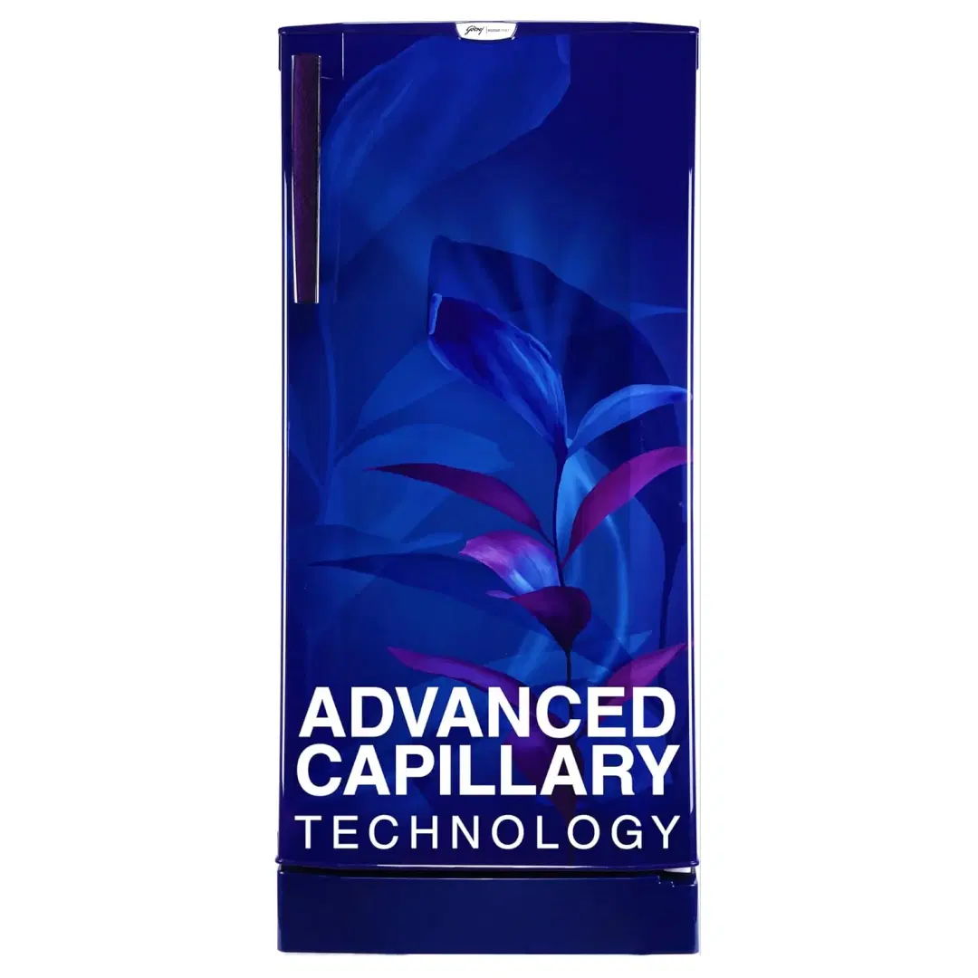Godrej 205 L 3 Star Direct Cool Advanced Capillary Technology Single Door Refrigerator (RD EDGEPRO 207C TAF MN BL, Marine Blue)