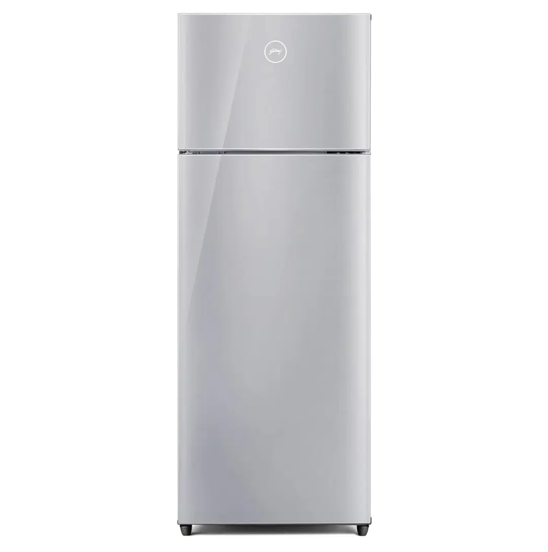 Godrej 244 L 2 Star Frost Free 4-In-1 Fully Convertible Technology, Nano Shield Technology Inverter With Freshness up to 30 Days Double Door Refrigerator (RT EONVALOR 280B RCIT ST RH, Steel Rush)
