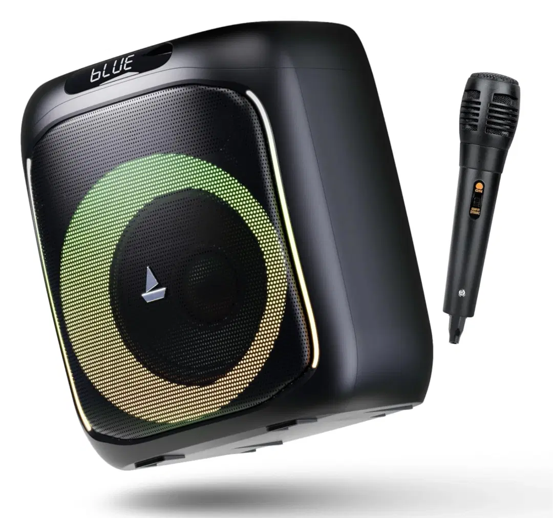 boAt Party Pal 185 Bluetooth Party Speaker with 50W RMS Stereo Sound, Hours Playback, TWS Modes for 2x Impact