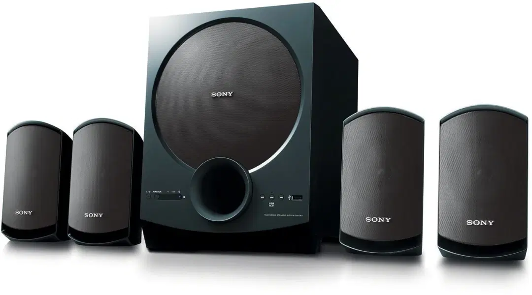 Sony D40 Multimedia Speaker System with Bluetooth Black