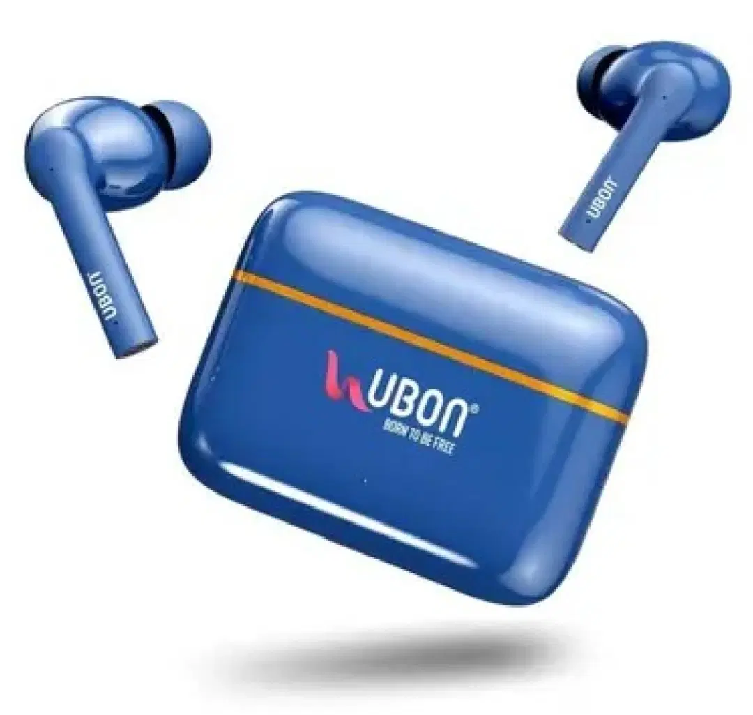 UBON J-13 Wireless Earbuds 28H Playtime, Blue - Main Image