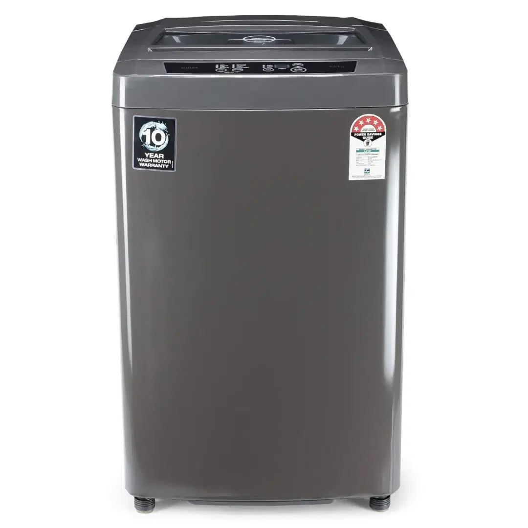 Godrej 6.5 Kg 5 Star Fully-Automatic Top Loading Washing Machine (WTEON ADR ROGR 6.5 Kg, Grey, Acu Wash Drum)