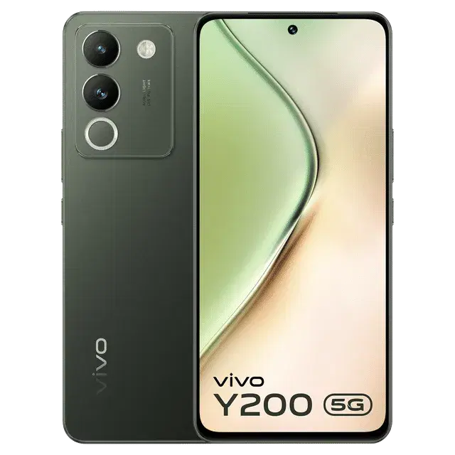 Vivo Y200 5G Mobile (Jungle Green, 8GB RAM, 256GB Storage)