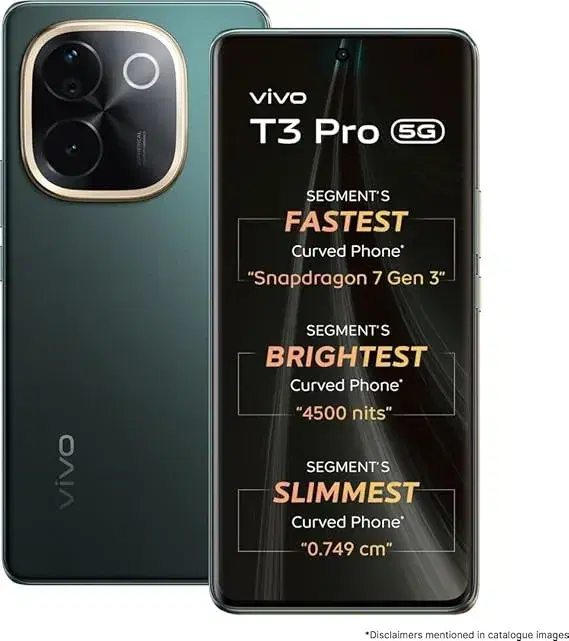 Vivo T3 Pro 5G (Emerald Green, 128 GB) (8 GB RAM)