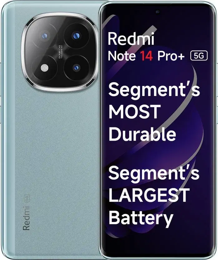 Redmi Note-14 Pro+ 5G (Spectre Blue, 128 GB) (8 GB RAM)