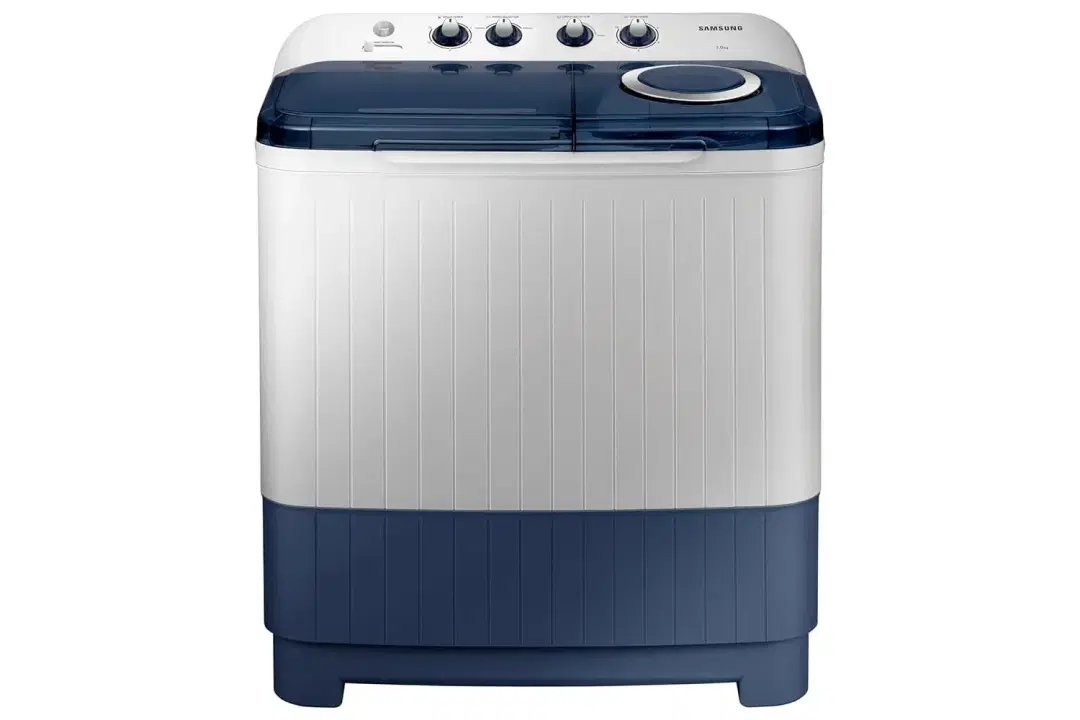 Samsung 7 kg, 5 Star, Semi-Automatic Top Load Washing Machine (WT70C3000RR/TL, Air Turbo Drying, Light Gray)