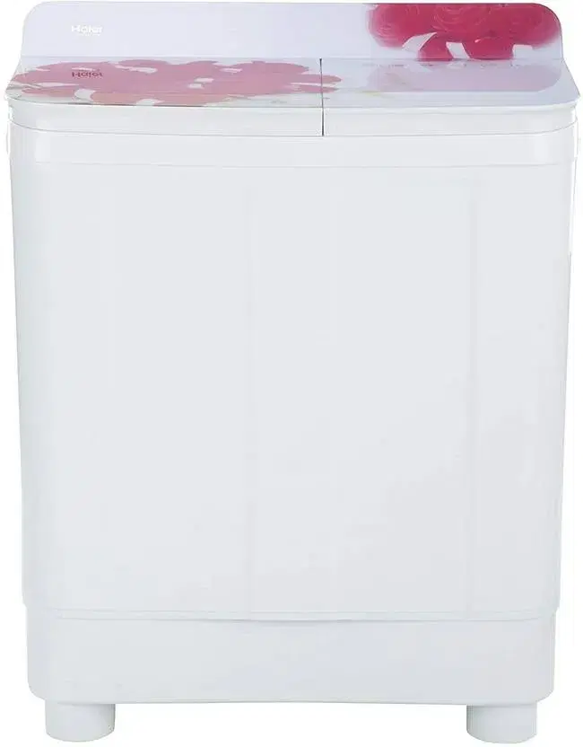 Haier 8.5 kg Semi Automatic Top Load Washing Machine White (HTW85-178)