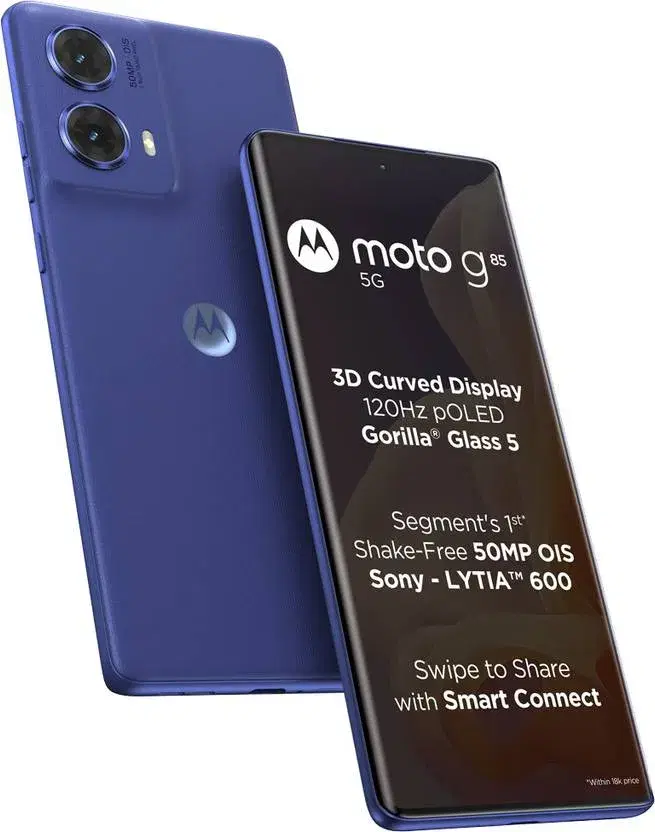 Motorola G85 5G (Cobalt Blue, 128 GB) (8 GB RAM)