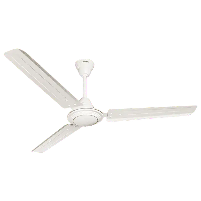 Crompton Superbreeze Starbriz 1 Star 1200 mm 3 Blade Ceiling Fan (Opal White)